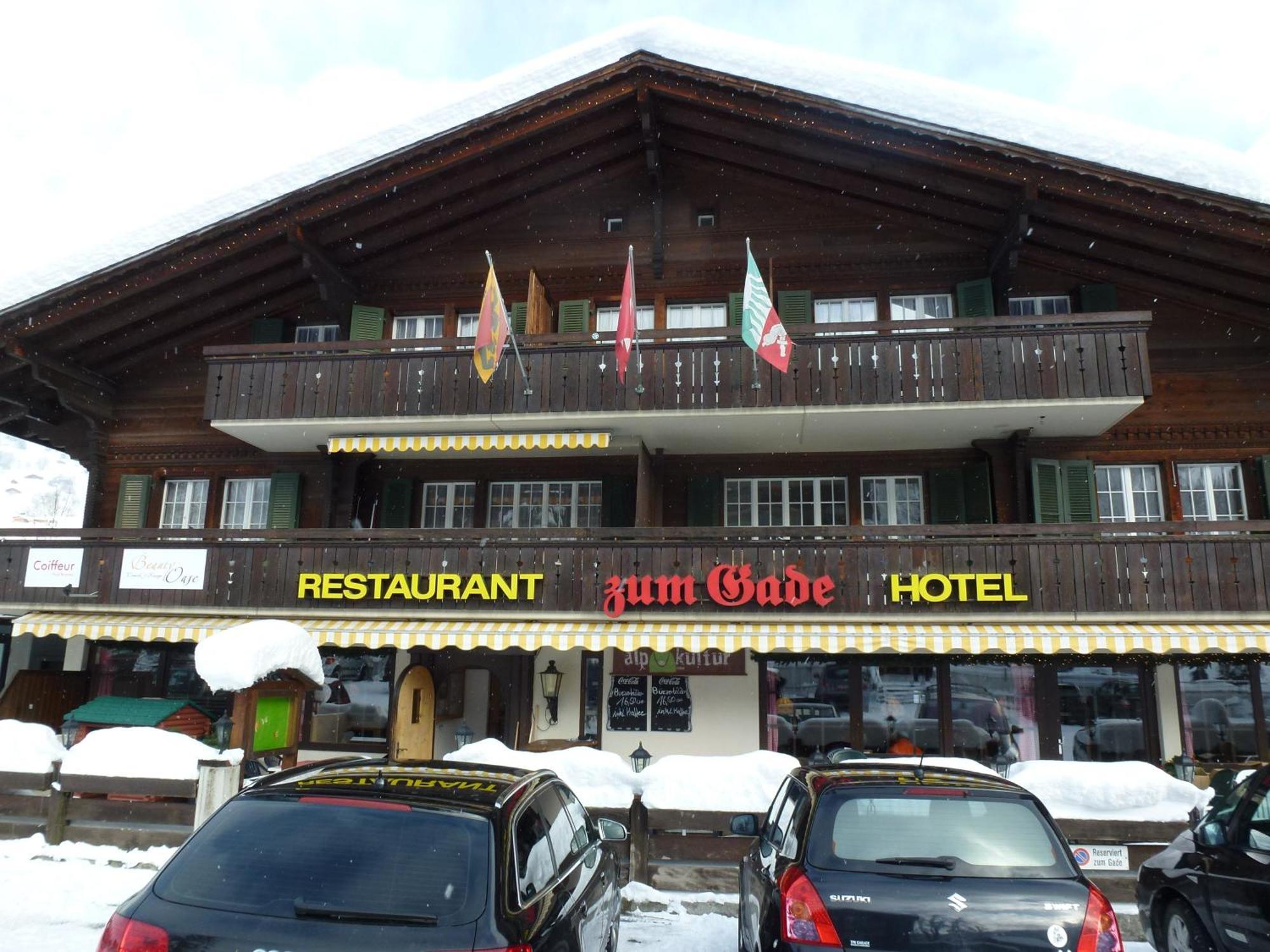 Hotel-Restaurant Zum Gade Lenk im Simmental Exterior foto